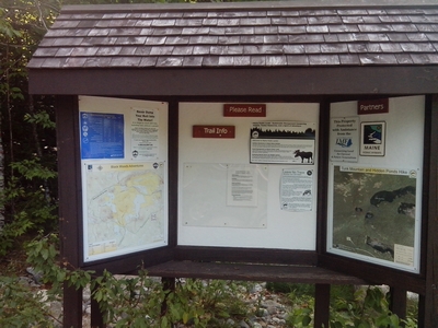 Tunk Mountain Kiosk